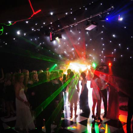 Dancing in full flow