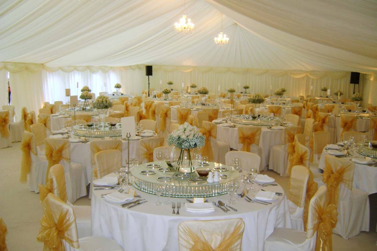 Classic style Indian wedding reception