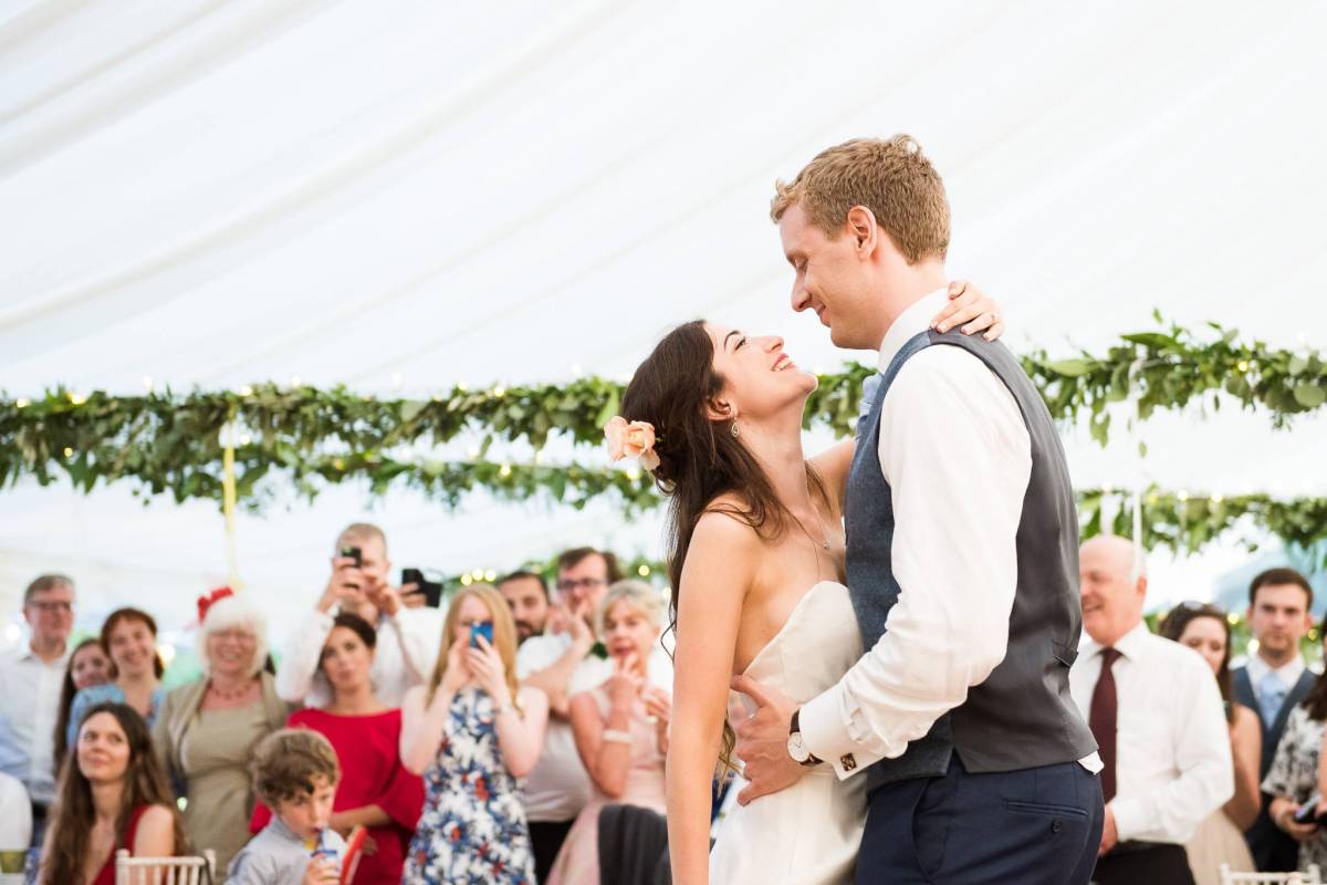 First dance as husband and wife
