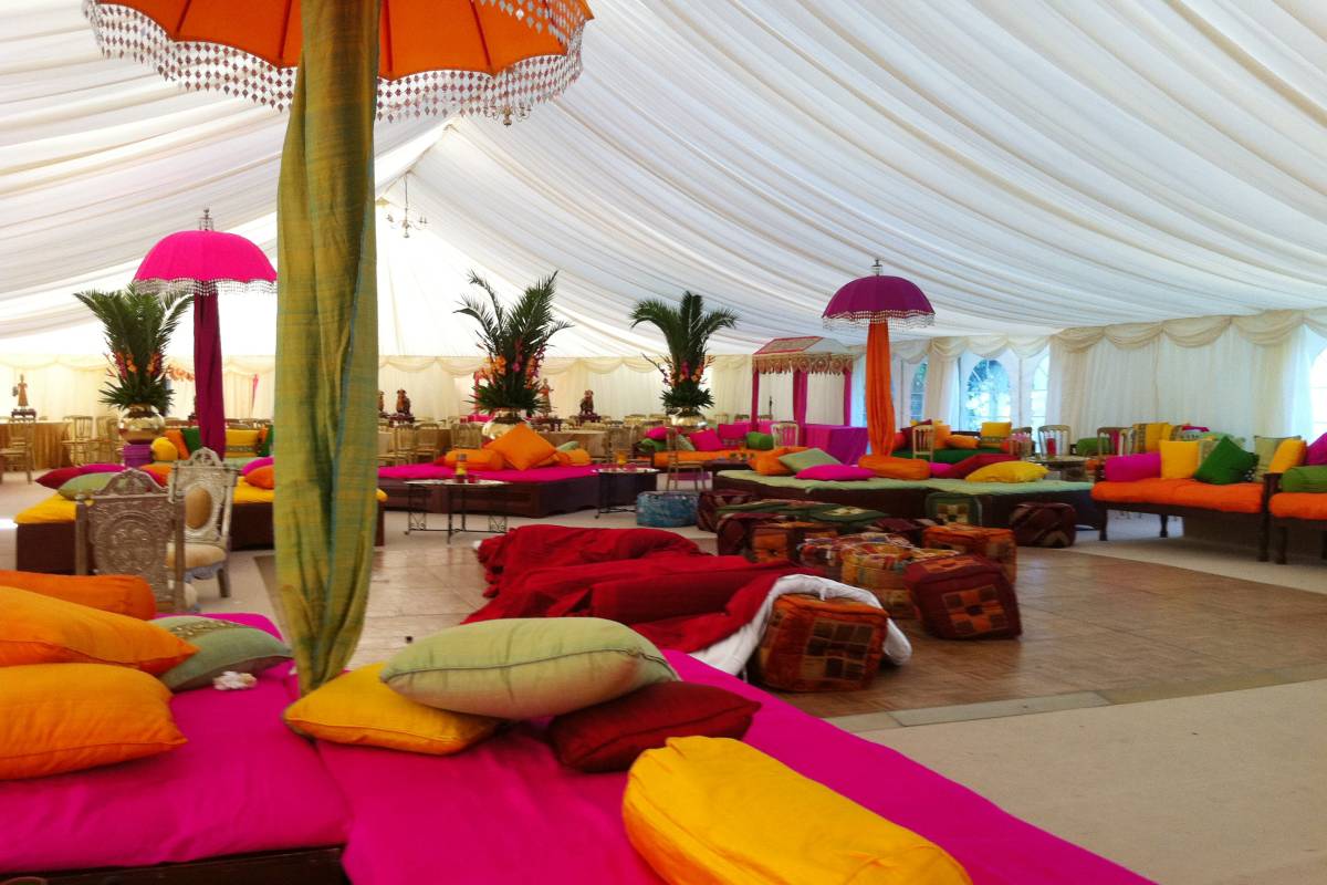 Indian wedding marquee