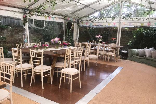 Informal garden party