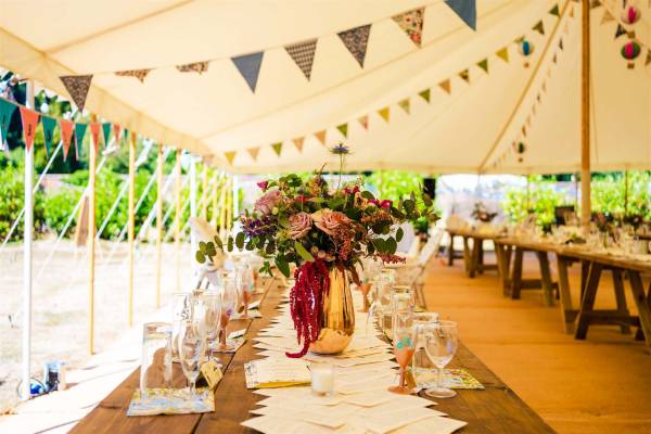 Whimsical Wedding Tent