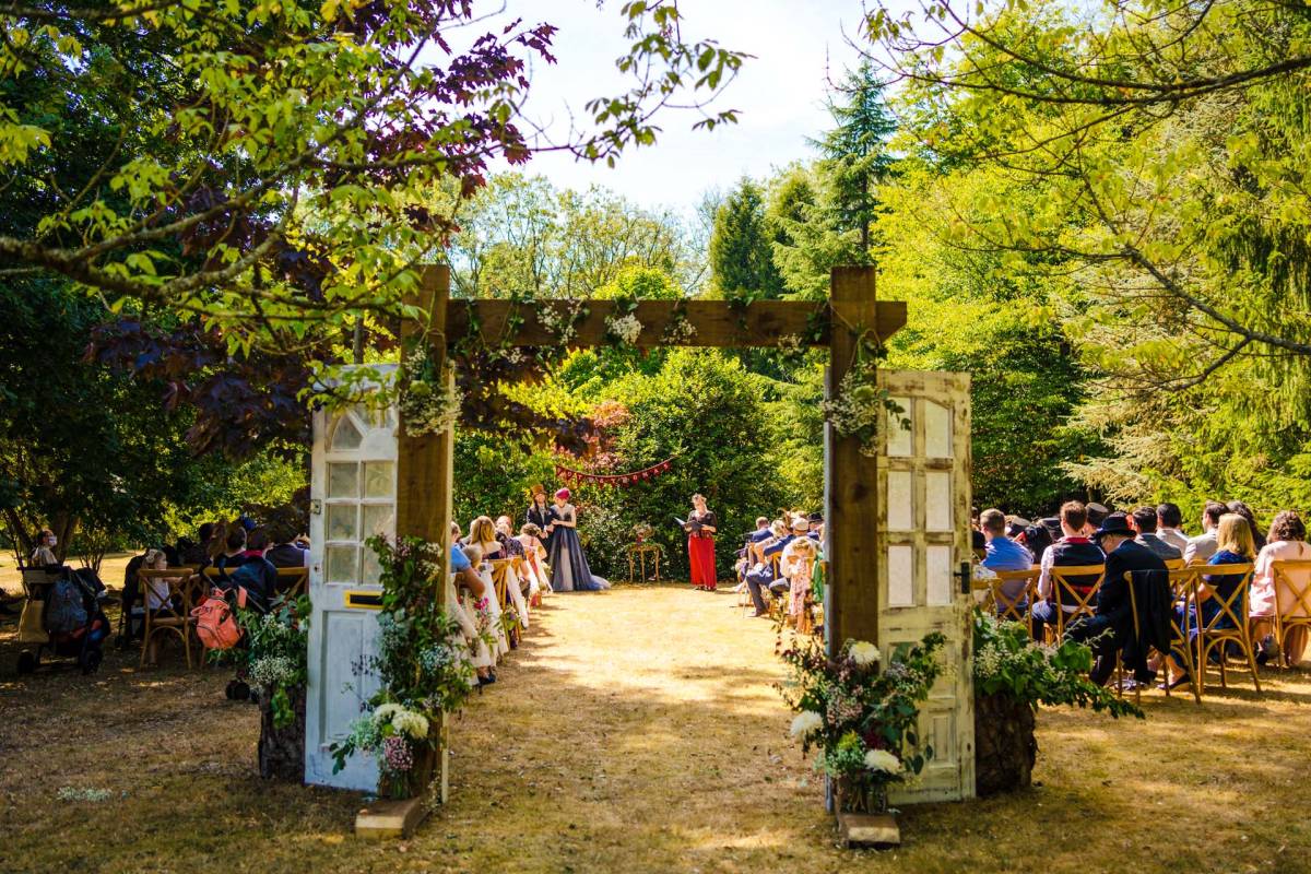 Outdoor marriage