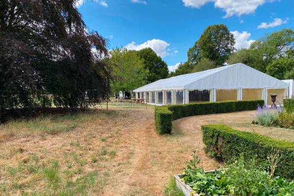 Large frame tent